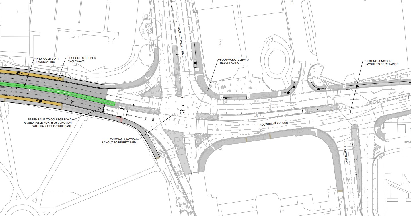 Crawley’s Eastern Gateway Scheme Under Construction – Sussex Transport 